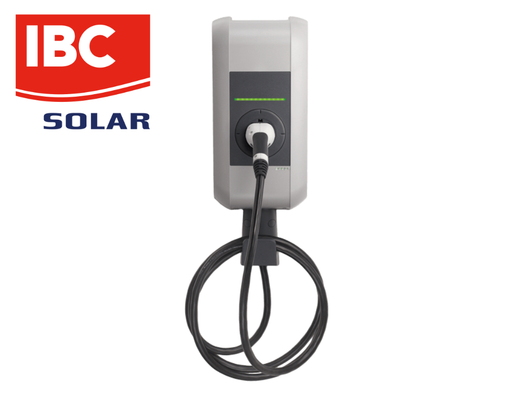 Polnilna vtičnica IBC Solar Keba Kecontact p30 ponuja rešitev polnilne postaje, ki popolnoma napolni avtomobil v eni uri.  IBC Solar